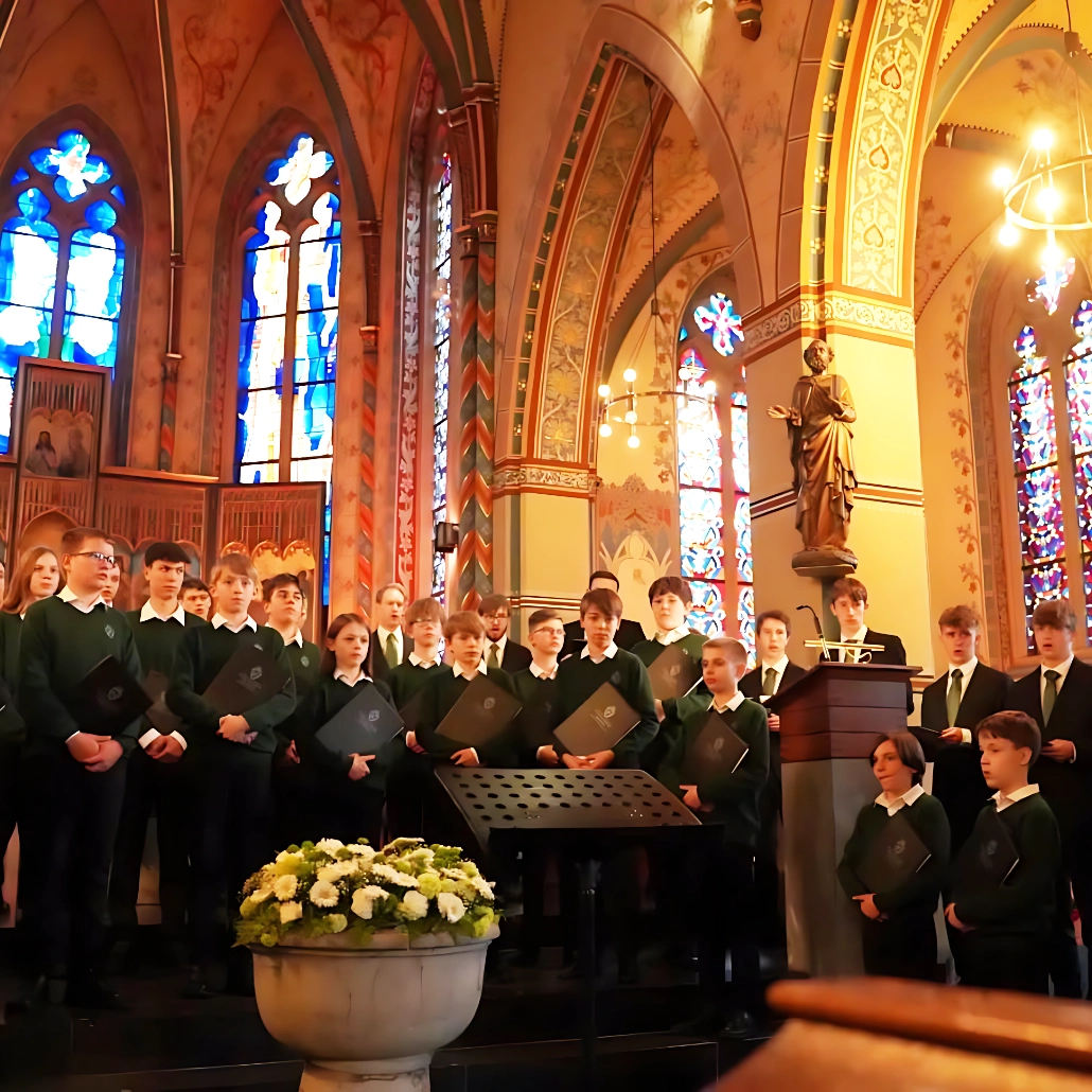 Anspruchsvolle Chormusik im Knabenchor Singen mit Freude im Knabenchor Freiburg